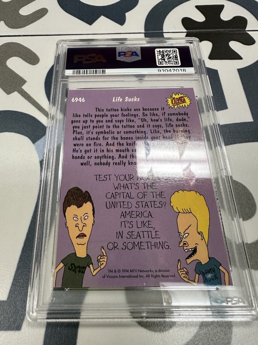 1994 Fleer Ultra MTV's Beavis and Butt-Head #6946 Life Sucks