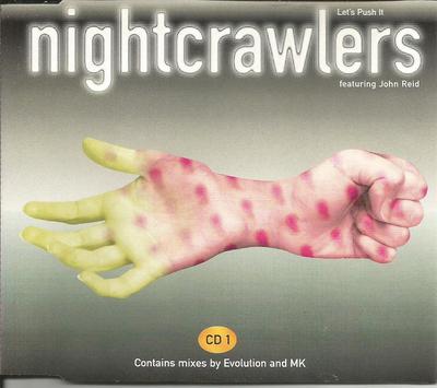 John Reid NIGHTCRAWLERS Let s Push it 6 TRX MIXES & EDUB & EDIT CD single SEALED