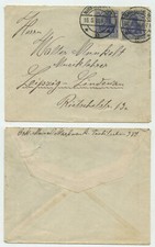 94923 - Mi.Nr. 87 - Beleg - Markneukirchen 16.5.1920 nach Leipzig-Lindenau
