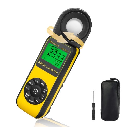 Digitaler Beleuchtungsstärke Belichtungsmesser Luxmeter 300000Lux Detektor 270º Drehsensor - Bild 11 von 12