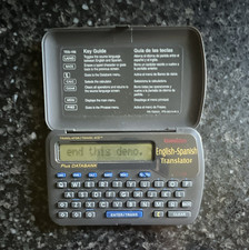 Franklin TES-106 Handheld English-Spanish Translator w/ Calculator  Games