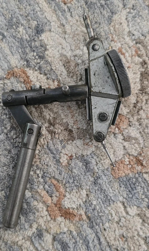 Interapid 310B-2 Dial Test Indicator -.0001" Grads Swiss CALIBRATED - Image 3 of 4