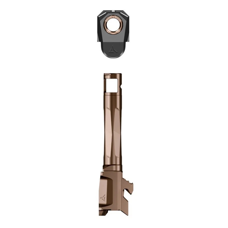 Radian Afterburner & Ramjet Micro Comp & Match Barrel Fits Glock 43X Bronze