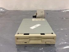 Panasonic JU-257A606P 3.5'' IDE Floppy Disk Drive 1.44MB W/ Ribbon Cable, WORKS
