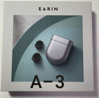 Earin A-3 Article Wireless Earbuds Bluetooth earphones Silver From JAPAN NEW