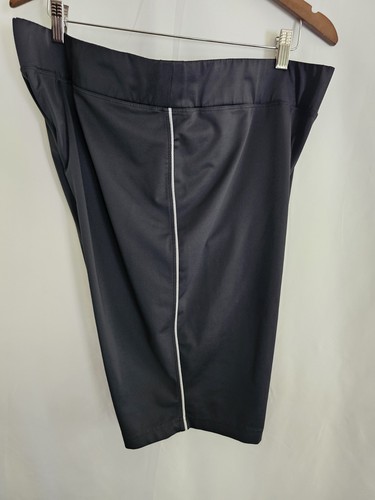 Pantalones Cortos de Ciclismo de Compresión Fila Para Mujer Negros - Tubería Blanca - Talla XL - Imagen 4 de 6