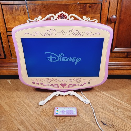 Disney Princess 19" TV/DVD Player mit Fernbedienung Freeview Monitor - DVD defekt