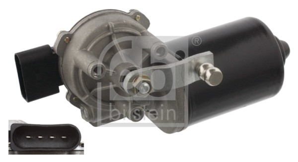 Vorne Febi Bilstein 37619 Wischermotor FüR Audi,Seat,Skoda,Vw,Vw (Faw)-image
