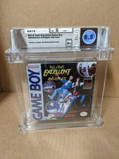 Bill and Ted's Excellent Adventure Wata/PSA graded 8.5 A+ Nintendo Game boy