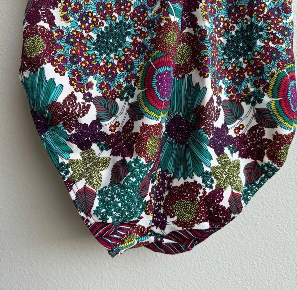 Traje de baño Miraclesuit de un hombro colorido cachemira talla 6 pequeño control de barriga Foto 4 de 4