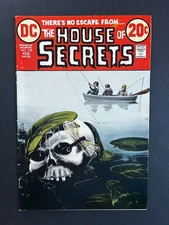 House of Secrets 105 (1973) - DC Horror - Sparling Skull Cover - See Pics!
