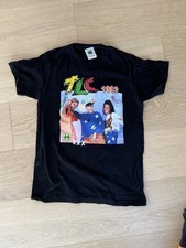 1992 Cross Colour TLC Small T-Shirt 90's Retro Hip-Hop Short Sleeve