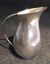 K&auml;nnchen, edle Miniaturkanne f&uuml;r &Ouml;l, Sahne, Sirup, Zitronensaft, versilbert