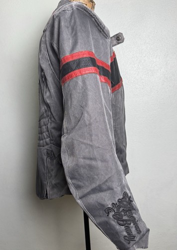 Speed & Strength Womens Vintage Black/Red Armored motorcycle Jacket Size WXL - Picture 3 of 9