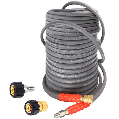 #ad 3 8#x27;#x27; Pressure Washer Hose 100 FT Hot and Cold Water Power Washer Hose Max 2... $180.79
