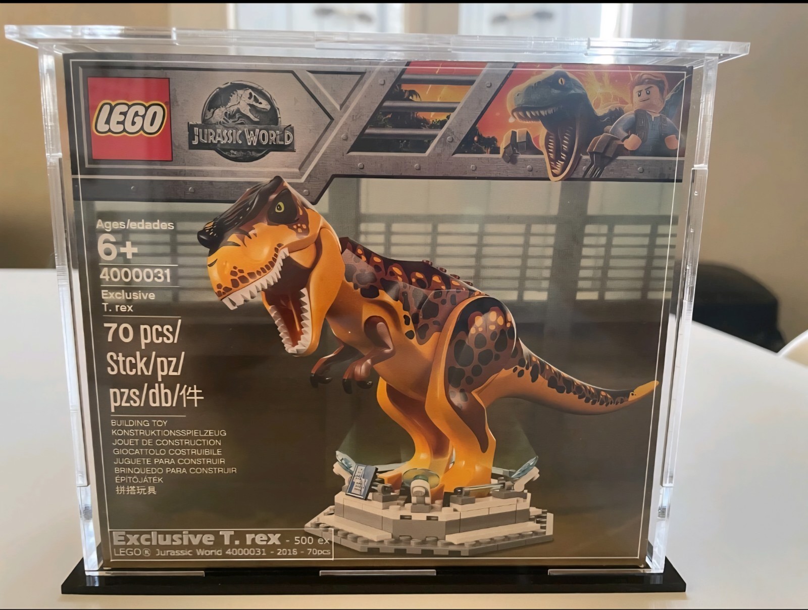LEGO Jurassic World Exclusive T. rex 4000031 70 pcs Ages 6+ Limited Edition