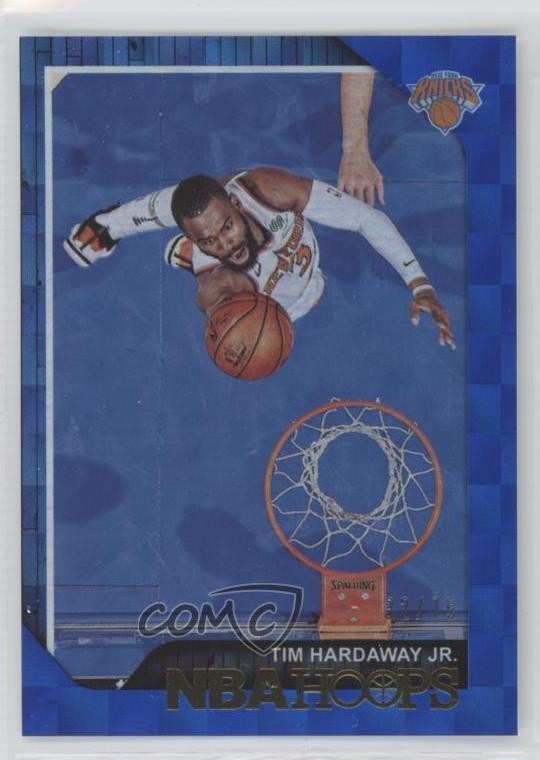 2018-19 Panini NBA Hoops Blue Checkerboard /75 Tim Hardaway Jr #18 1u6