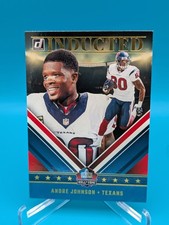 2024 Panini Donruss Andre Johnson #I-AJ Hall of Fame Induction Houston Texans