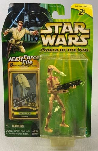 Kenner Star Wars - Power of the Jedi - Battle Droid - NEW SEALED on CARD!