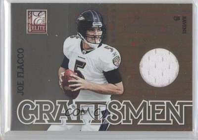 2011 Donruss Elite Craftsmen Jerseys 65/299 Joe Flacco #16 2u3