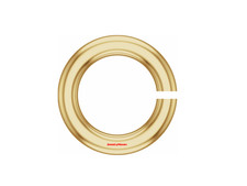6mm OD 3.8mm ID 10k Solid Yellow Gold 18ga gauge OPEN Jump Ring USA MADE