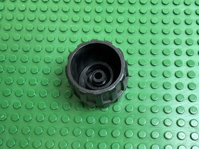 LEGO Black Wheel Plastic MED 35 D. x 31mm No Inner Supports 6938 6851 6896 #2593