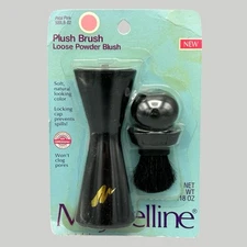 NOS Maybelline Plush Blush Loose Powder Blush Petal Pink 500LB-02 Ships Quickly