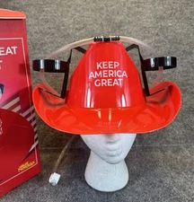 Keep America Great Cowboy Drinking Hat – Red – Fairly Odd Novelties 