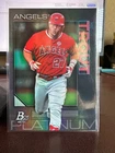 Mike Trout ANGELS 2020 Bowman Platinum Baseball Card #65