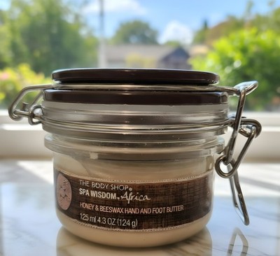 The Body Shop Spa Wisdom Africa Honey & Beeswax Hand & Foot Butter 125ML!! New!