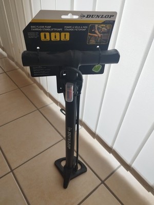 Dunlop Bike Floor Pump Fahrrad-Standluftpumpe neuwertig