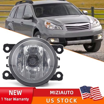 For Subaru Outback 2010 2011 2012 LH=RH Fog Light Bumper Lamp W/ Bulb Clear Lens