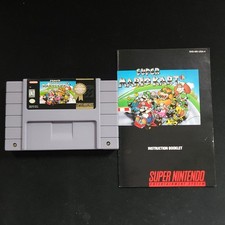 Super Mario Kart Super Nintendo Entertainment System Game Only Tested