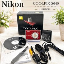 Nikon COOLPIX S640 12.2 MP 5x Wide Optical Zoom Digital Camera Japan Good