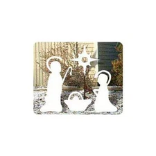 Woodcraft Project Paper Plan to Build Simple Nativity Scene