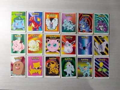 LOT 18 STICKER POKEMON DUNKIN BOOMER