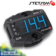Stetsom Minivt Digital Voltmeter Mini Automotive Battery Vt Blue Led