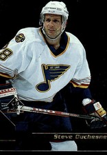 1997-98 SP Authentic #144 Steve Duchesne St. Louis Blues Hockey Card