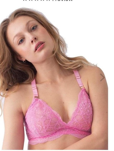 Women Etam Bra Coral Elastane 75B