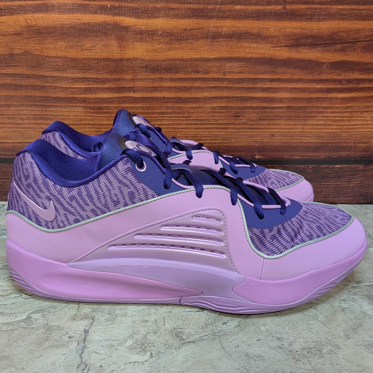 Nike KD 16 B.A.D. Men's 14 Field Purple Fuchsia Basketball Shoes DV2917-500 View 3