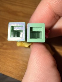 🔥 LEGO Vision Minifigure Sand Green Yellow Spot On Forehead sh0303 Marvel 76067