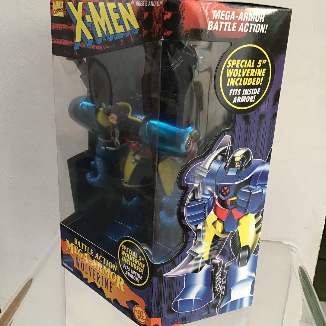TOYBIZ Marvel Comics X-Men Battle Action Mega Armor