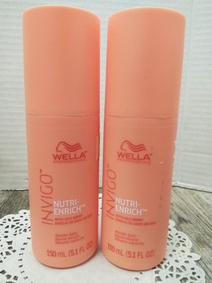 NEW Wella  invigo  Nutri Enrich Wonder Balm 5.1oz  ( 2PK BUNDLE)