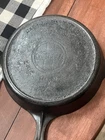 New ListingVintage Griswold #8, Skillet 704 R Cast Iron Skillet Sits Flat Heat ring