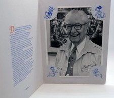 Carl Barks Autograped Photo Diamond 10th Retailer Seminar Packet RARE Carl Barks Autograped Photo Diamond 10th Retailer Seminar Packet RARE
