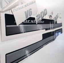   Klistremerker Set Compatible with Yamaha 200 hk V6 2008 Påhengsmotor-Sticker Kit