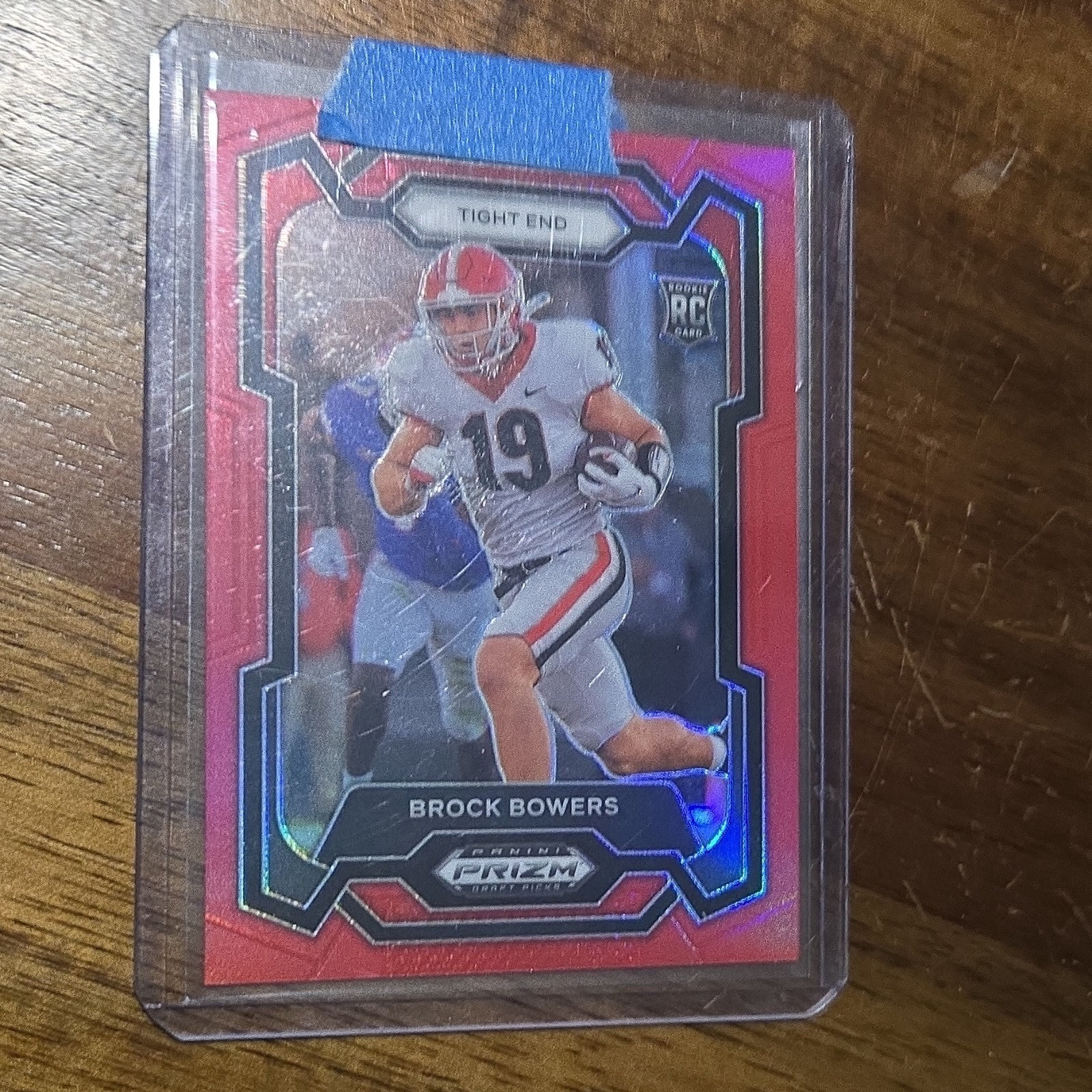 2024 Panini Prizm Draft Brock Bowers #107 Prizm Rookie /199 Georgia Bulldo…