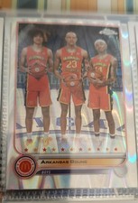 2022 Topps Chrome McDonald's All American - Arkansas Bound #65 RayWave Refractor