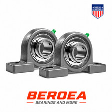 UCP207-22 Pillow Block Bearing 1-3/8" Bore 2-Bolt Self-Aligning 2PCS