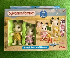 Sylvanian families  beach fun and games set